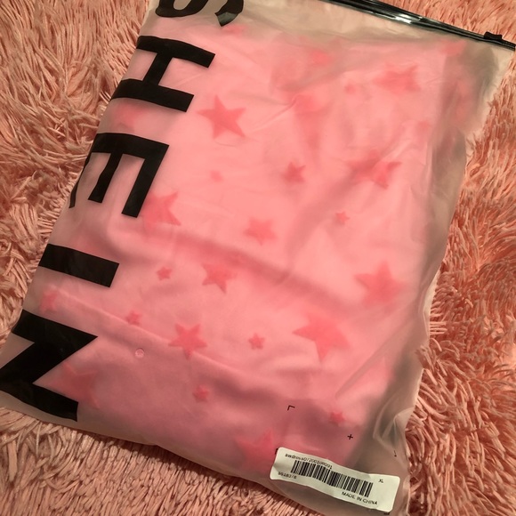 SHEIN One-Shoulder Pink Star Dress - Picture 9 of 9